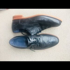 Mens 10.5M COLE HAAN BLACK DRESS SHOE